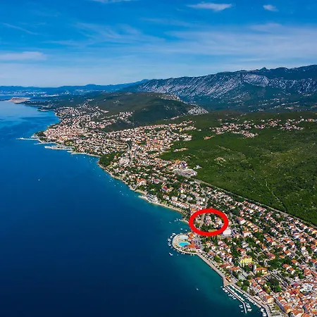 Faszinierendes Nur 50 Meter Zum Mit Meerblick, Waschmaschine, Klima, Wifi Apartment Selce