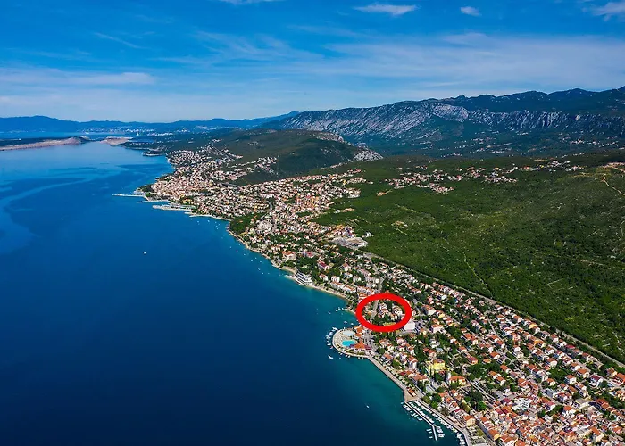Faszinierendes Nur 50 Meter Zum Mit Meerblick, Waschmaschine, Klima, Wifi Appartement Selce